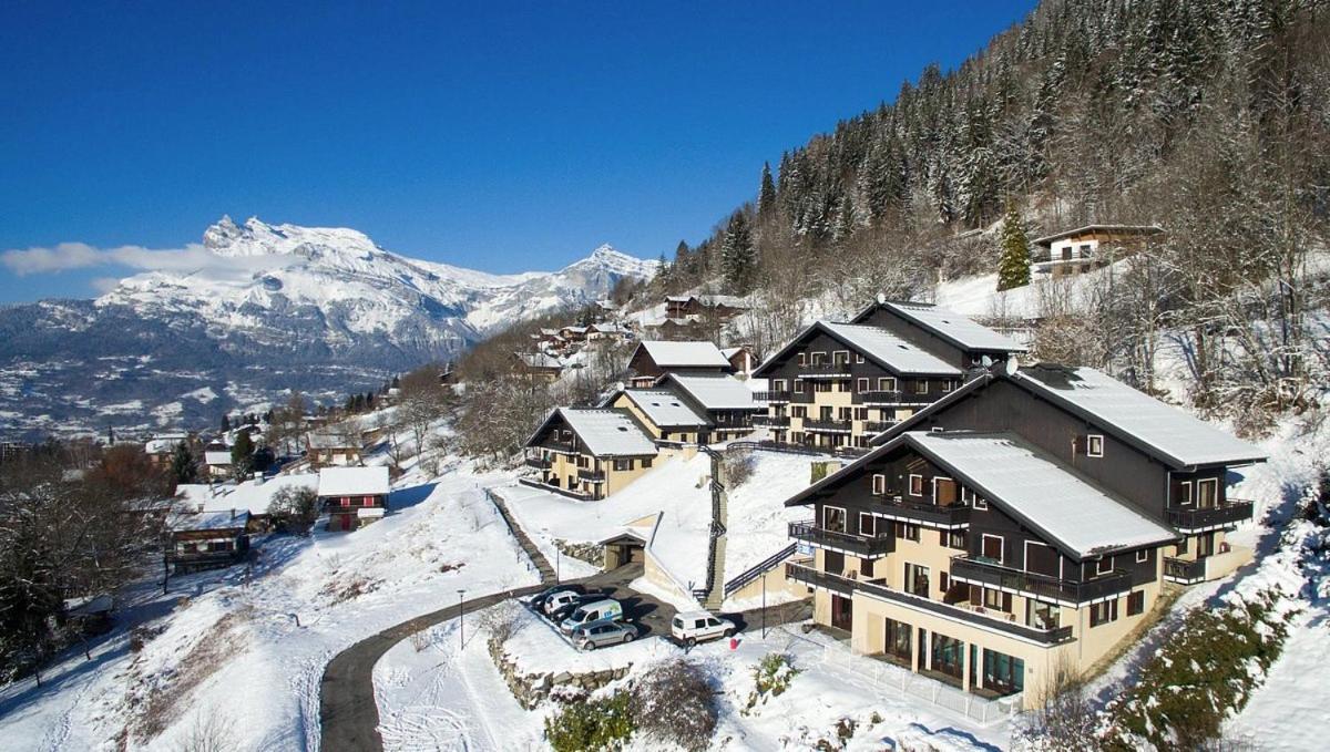 Appartement Dans Chalet Avec Piscine Couverte Сен-Жерве-Ле-Бэн Экстерьер фото